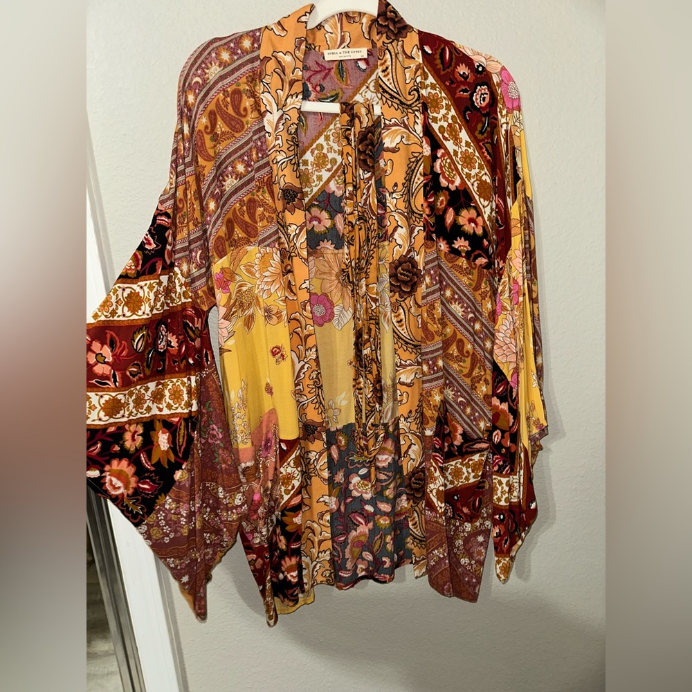 Renew patchwork kimono - Picture 4 of 7